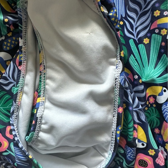 Tame the Sun 2-Piece Bundle Long Sleeve One-Piece Swimsuits Size 12 UPF 50 - Picture 7 of 15